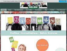 Tablet Screenshot of belbin.com.au