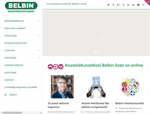 Tablet Screenshot of belbin.ee